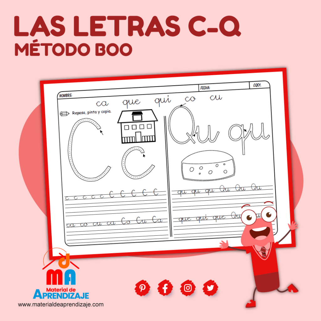 La letra C - Q método Boo