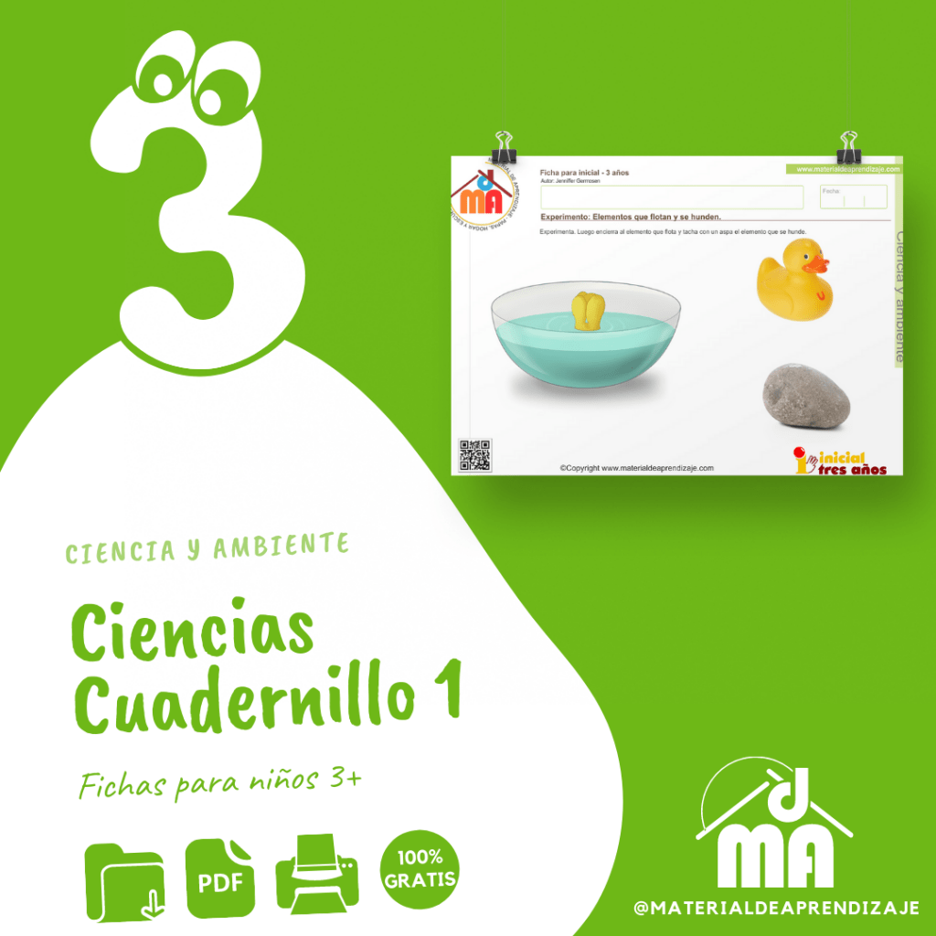 Cuadernillo 1 Ciencia Y Ambiente Inicial 3 Años Material De Aprendizaje Cuadernillo 1 Ciencia Y Ambiente Inicial 3 Años Material De Aprendizaje