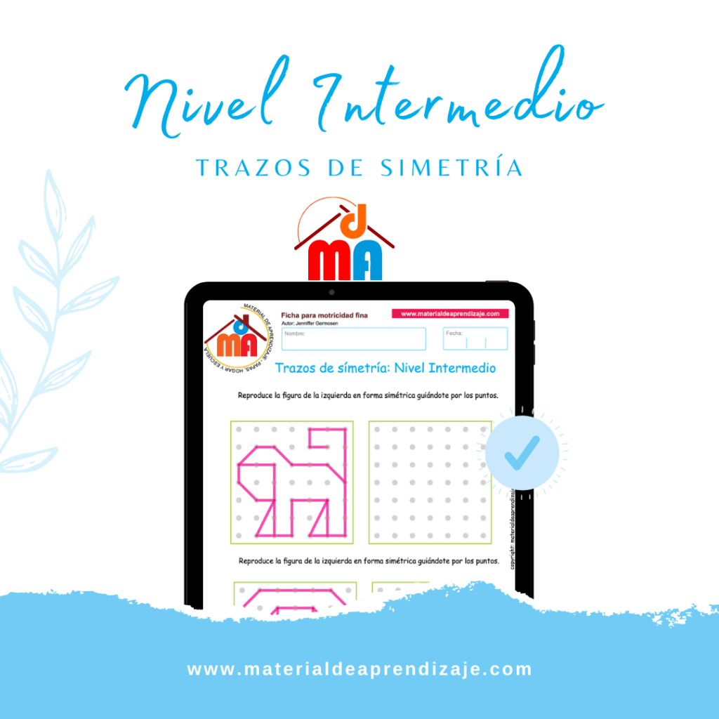 Trazos de simetría nivel intermedio