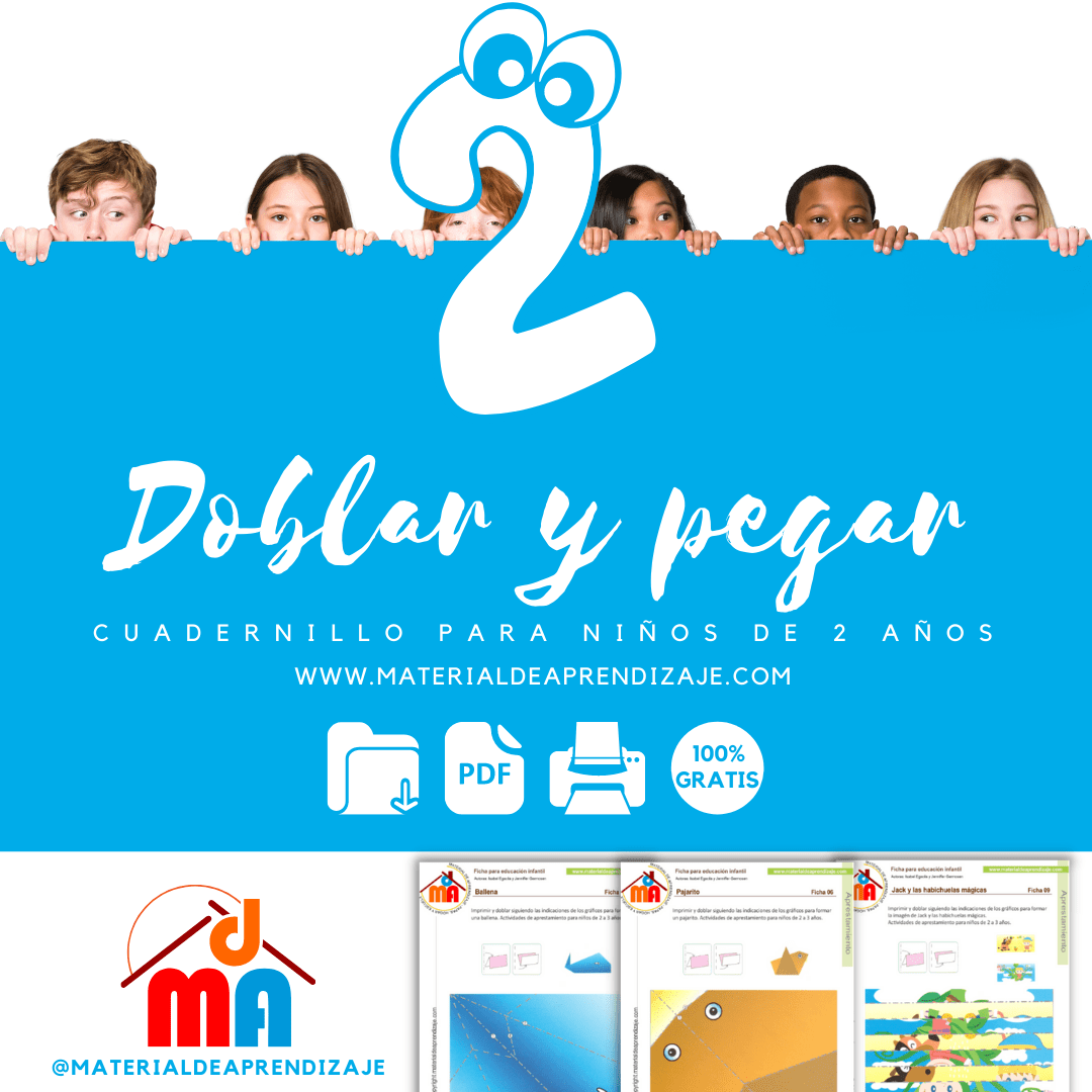 Doblar y pegar 2 años