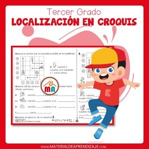 Localización en Croquis – 3ro de primaria📍🗺️