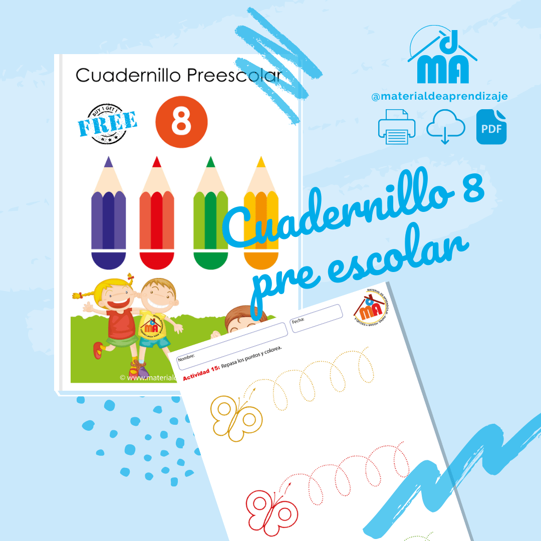 Cuadernillo De Actividades Preescolar Para Imprimir - Free Schedule ...