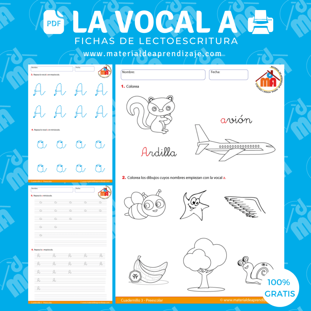 la vocal a 1