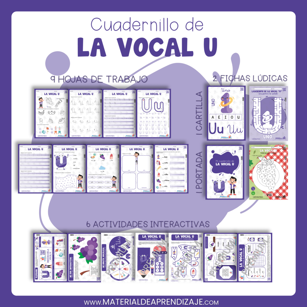 La vocal U material de aprendizaje (1)