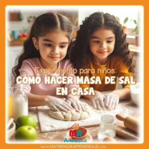 Experimento de masa de sal para niños: ¡Diviértete y crea!