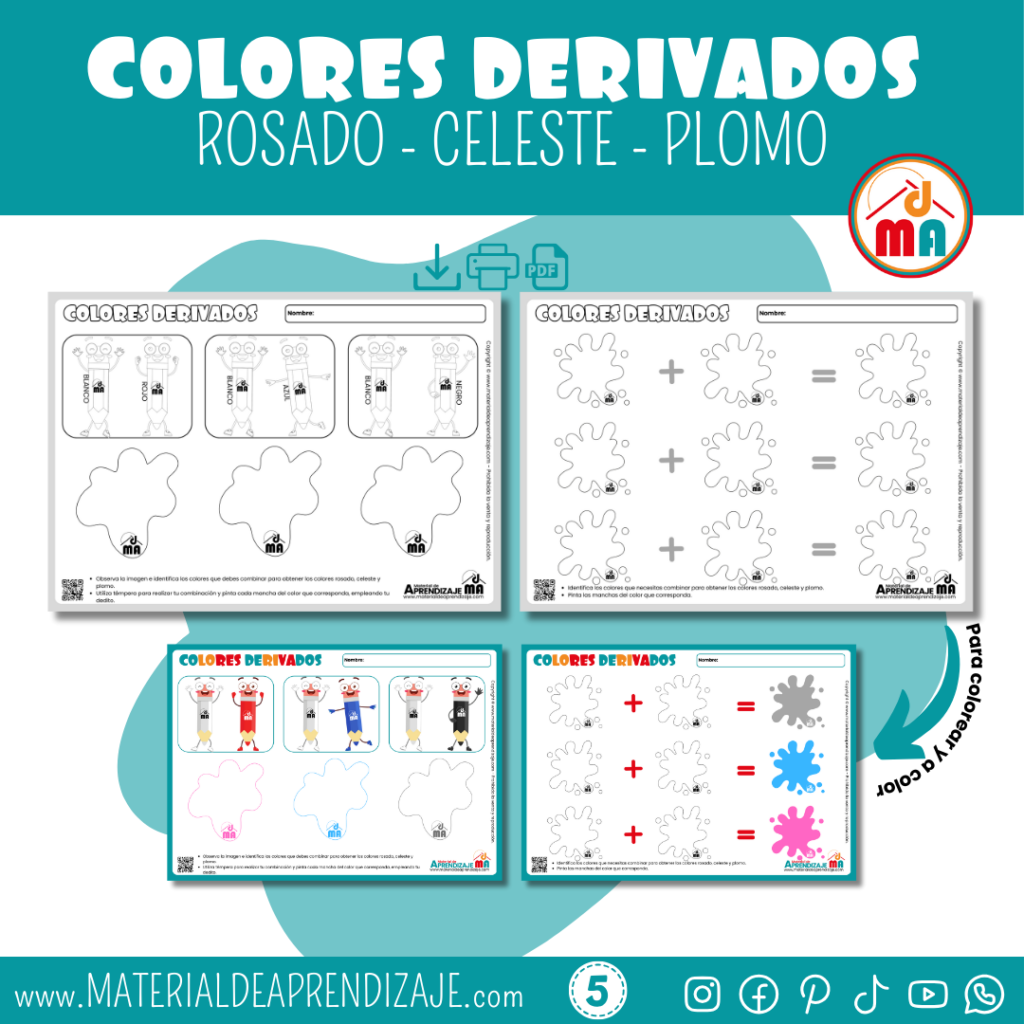 Colores Derivados