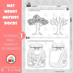 001 Mas menos muchos pocos primer grado 2