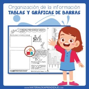 Organización de la Información en Tablas y Gráfica de Barras 📊📈 6to de primaria