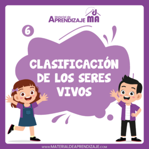 La clasificación de seres vivos para 6to grado de primaria