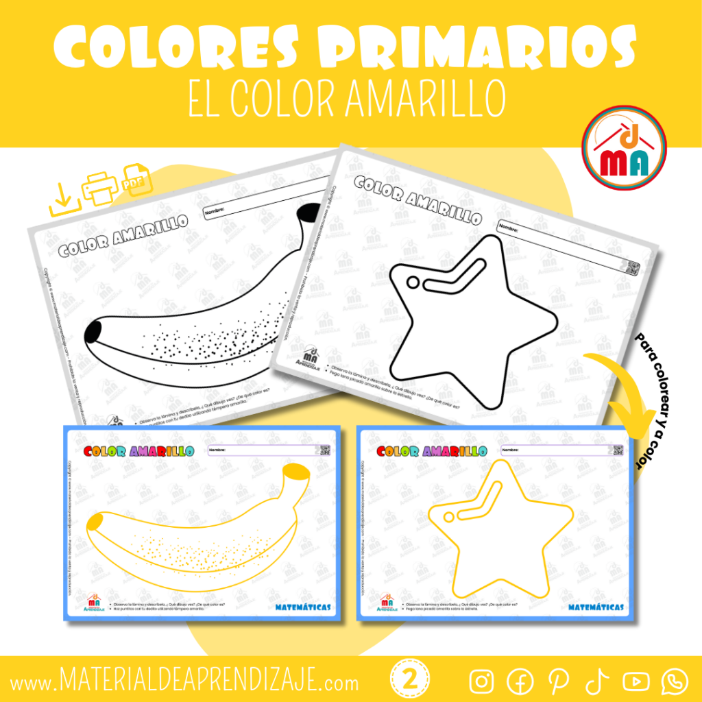 Colores Primarios - El color Amarillo