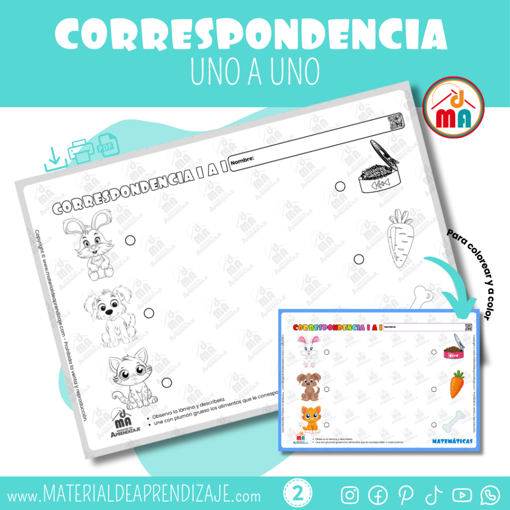 Correspondencia 1 a 1