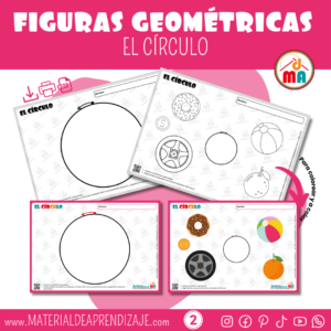 El círculo – Matemáticas 2 años ☀️