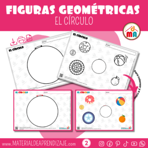 El círculo – Matemáticas 2 años ☀️