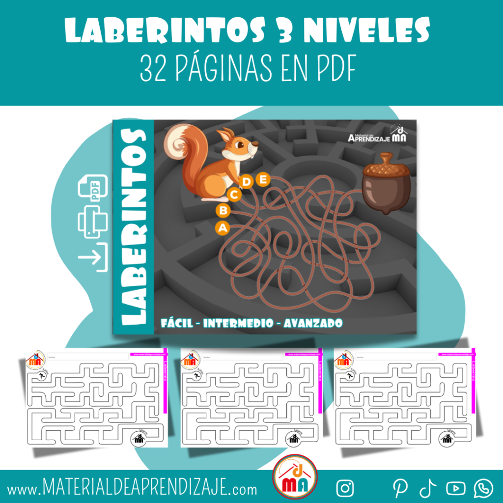 Laberintos 3 niveles 1