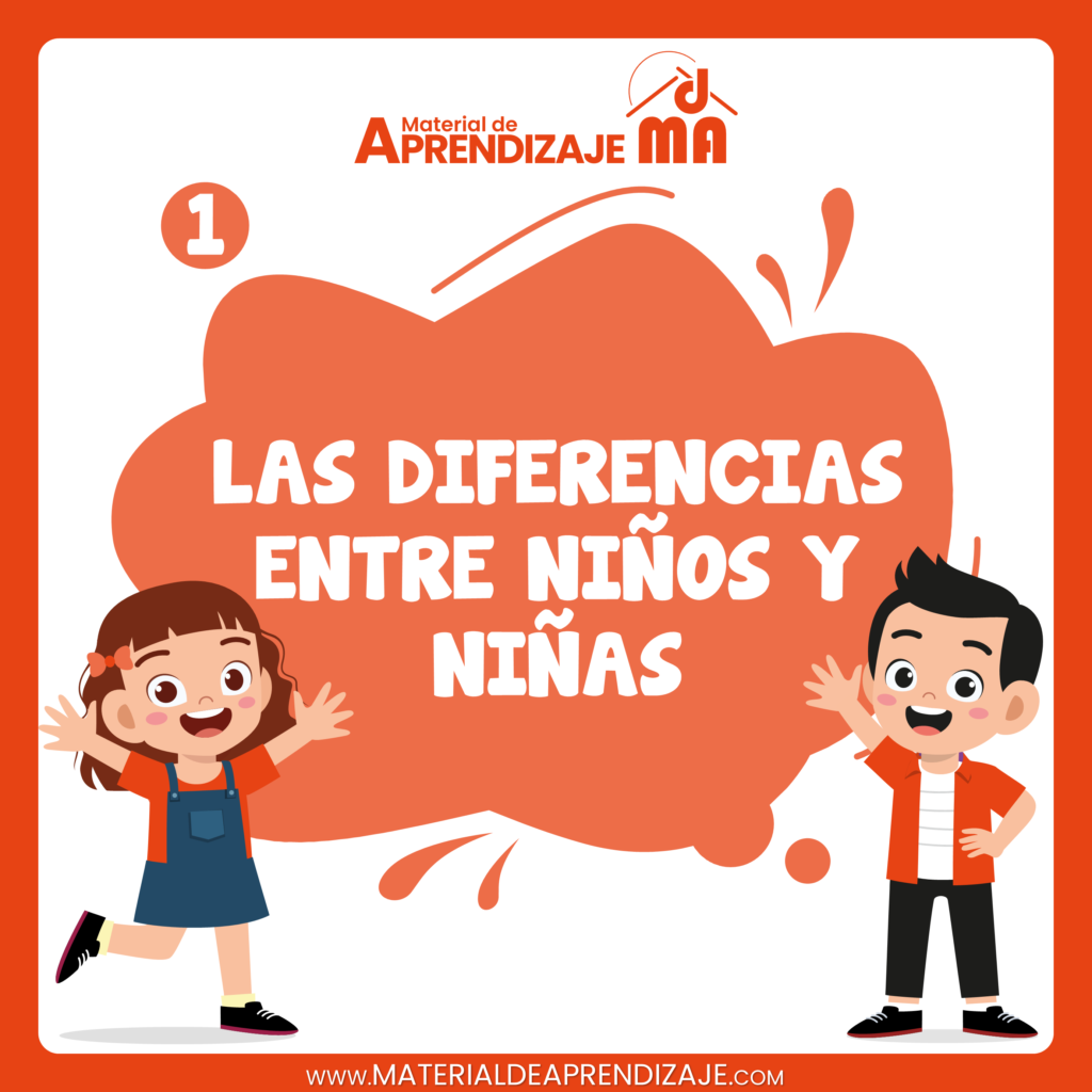 Las diferencis entre niños y niñas