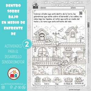 01 Dentro Sobre Bajo En Medio de Enfrente de PENSAMIENTO LÓGICO