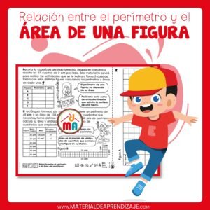 📏Relación entre el perímetro y el área de una figura – 5to de primaria🔲