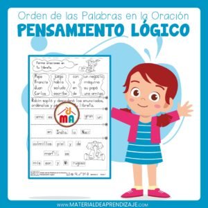 Orden de las palabras en la oración – 2do de primaria