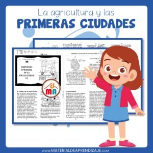 🌾La agricultura y las primeras ciudades – 5to de primaria🏘️