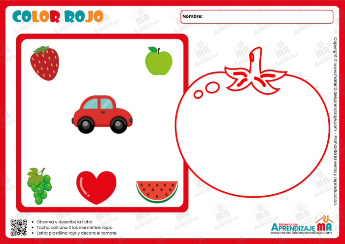 Fichas de matemáticas para niños de 3 años editables - Bloque I - Imagen 24