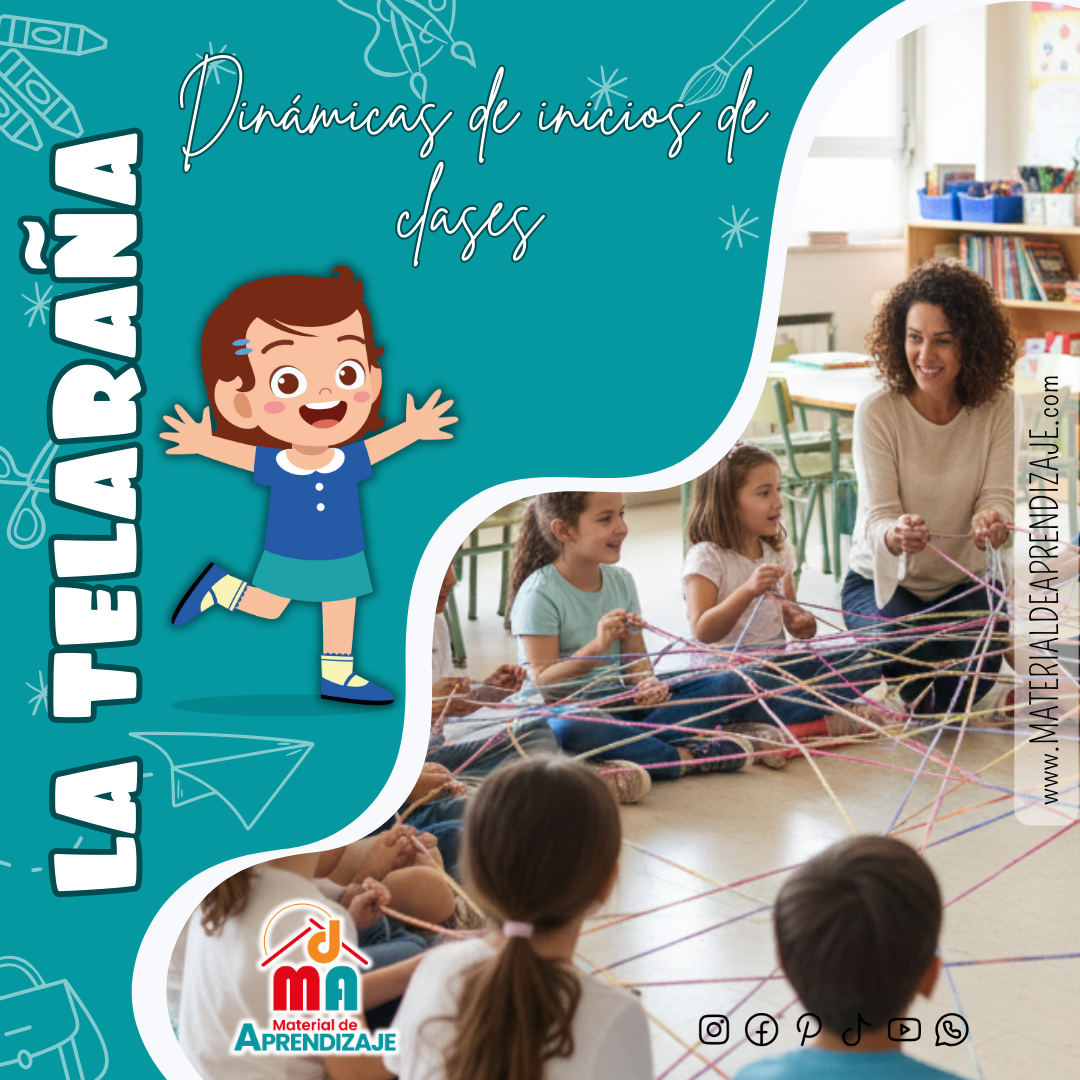 La Telaraña de Presentación: Rompe el hielo el primer día de clases con esta dinámica fácil y divertida