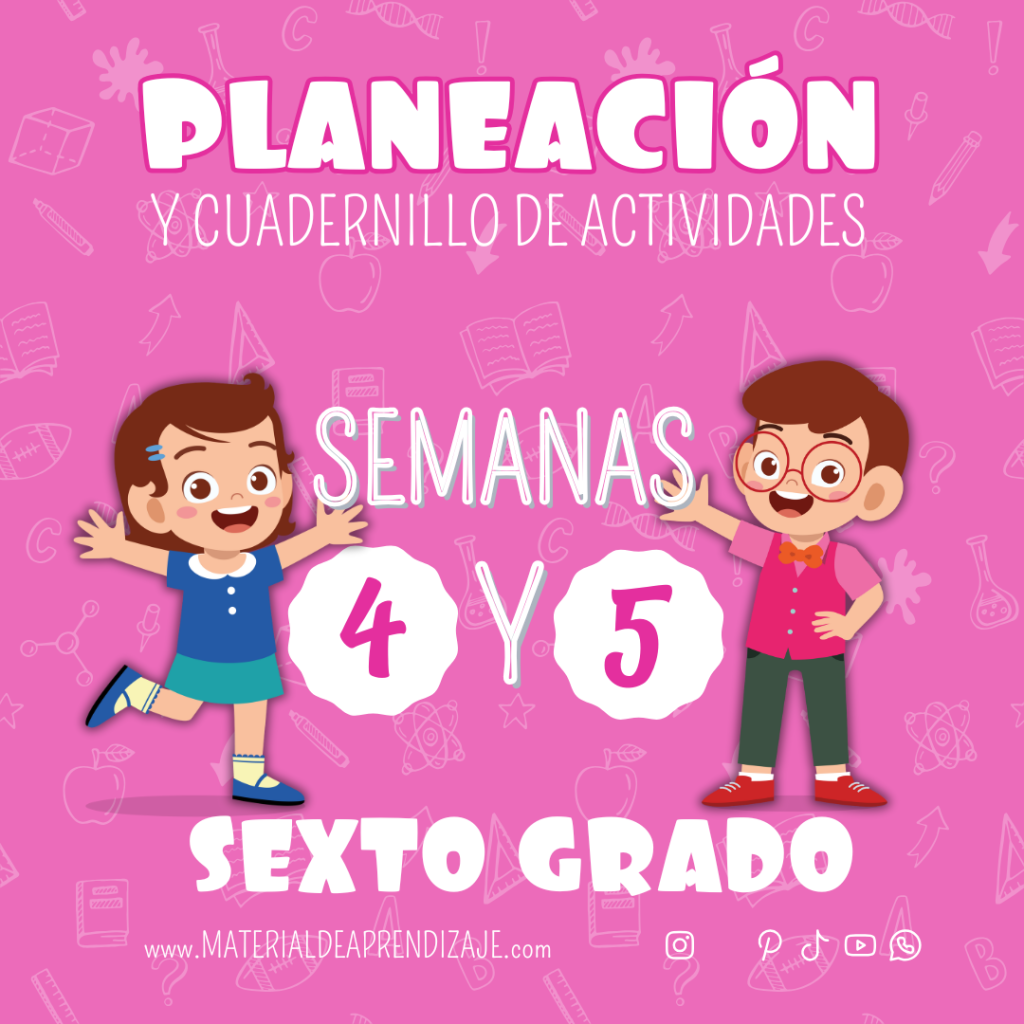 Planeación semanas 4 y 5 6
